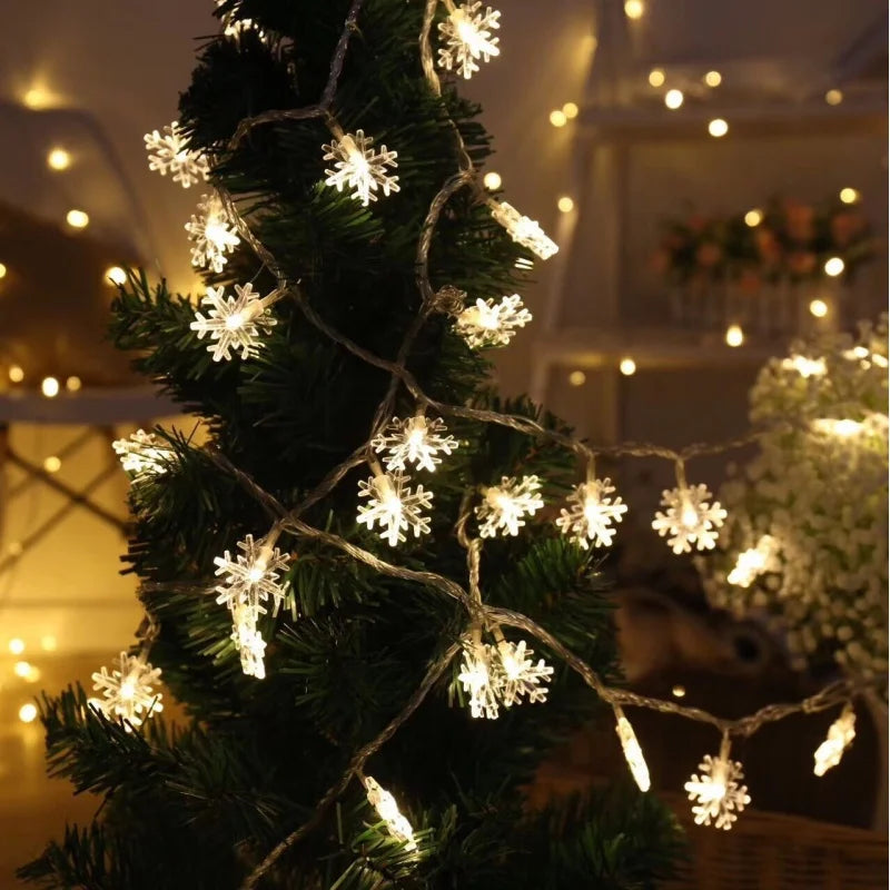 Snowflake LED Light Christmas Decorations