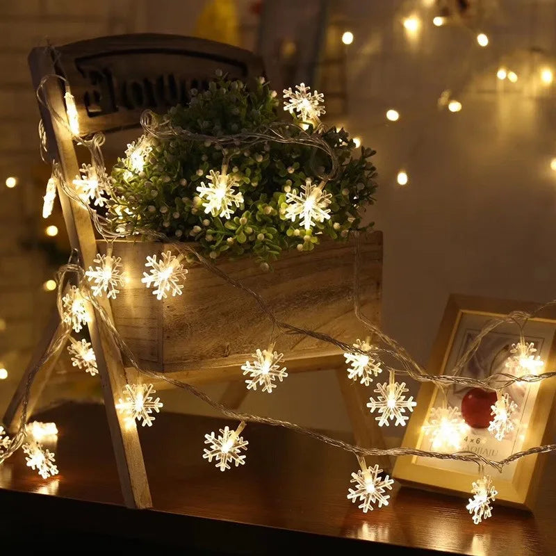 Snowflake LED Light Christmas Decorations