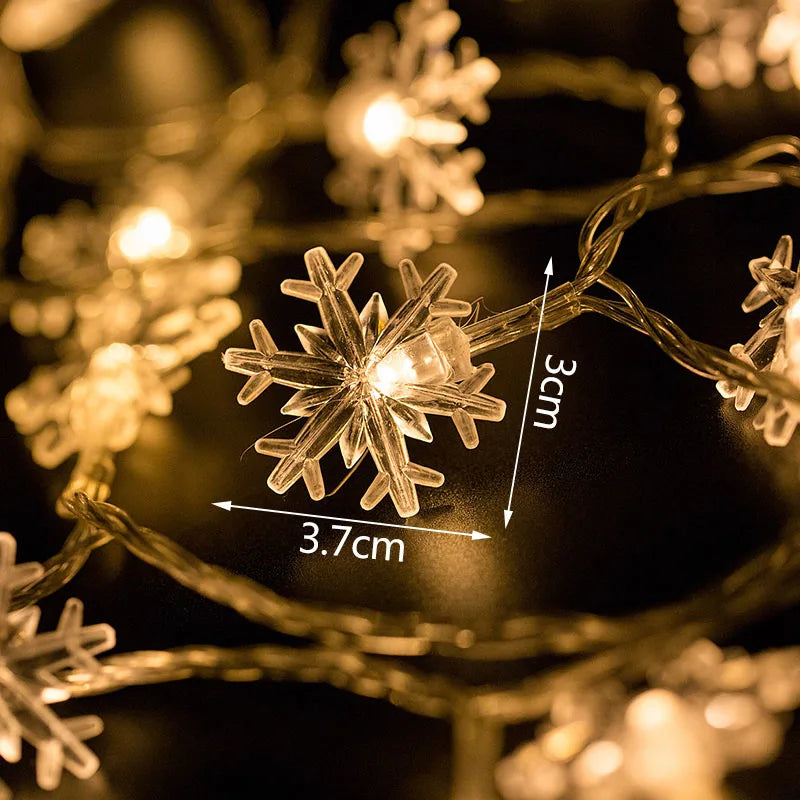 Snowflake LED Light Christmas Decorations