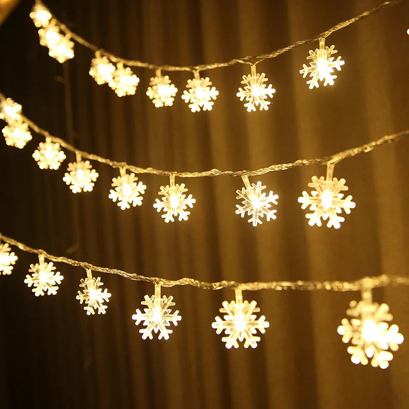 Snowflake LED Light Christmas Decorations