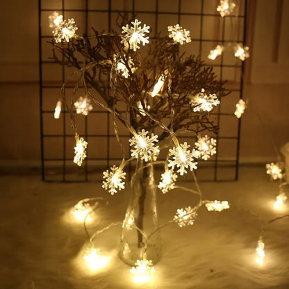 Snowflake LED Light Christmas Decorations