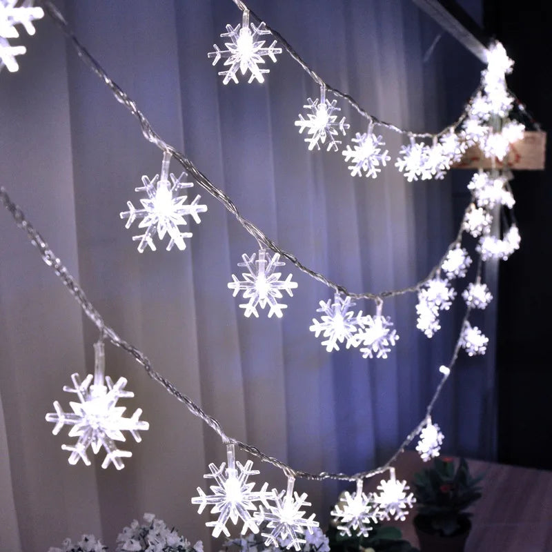 Snowflake LED Light Christmas Decorations