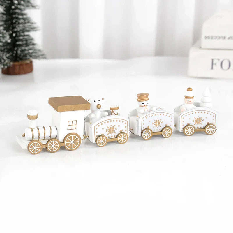 Christmas Wooden Train