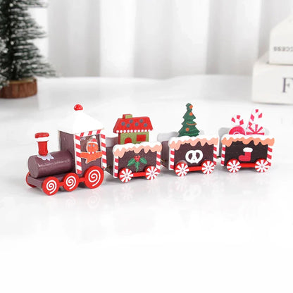 Christmas Wooden Train