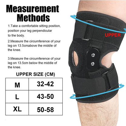 Adjustable Hinged Knee Brace For Meniscus Tear